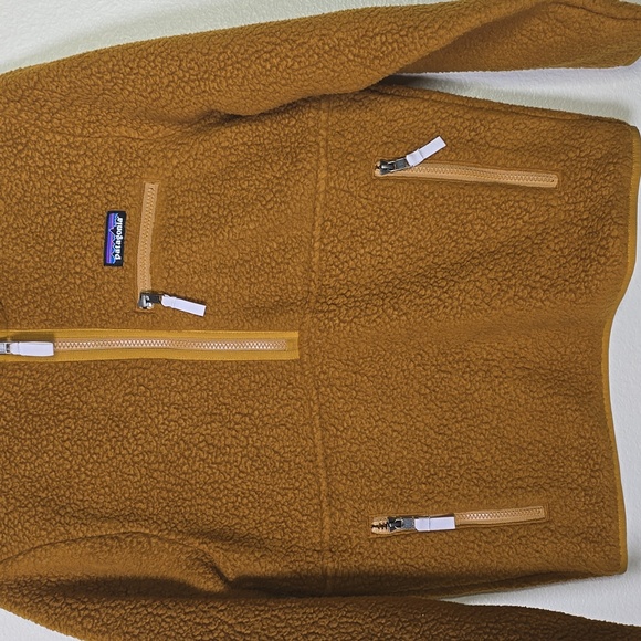 Patagonia Retro Pile Marsupial Brown Sherpa Fleece Pullover Size Xs NwOT. - Picture 4 of 8